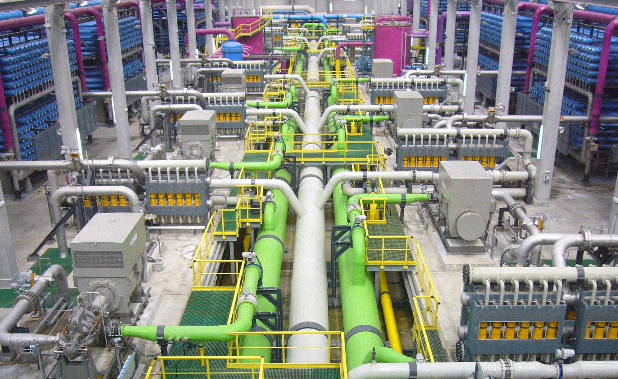 Photo: Reverse osmosis desalination plant